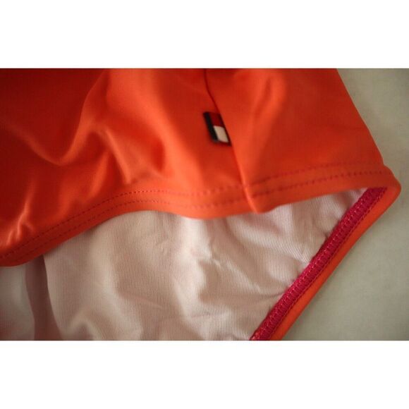 Tommy Hilfiger Women's Sz 8 Pink Dahia Split One-Piece Tankini Swimsuit - Picture 10 of 14